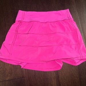 Lululemon Pace Rival Skirt! Size 4 in PINK🩷